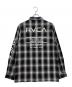 RVCA (ルーカ) 長袖シャツ ブラック×ホワイト サイズ:S 未使用品：5000円