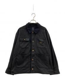 RVCA（ルーカ）の古着「RVCA　ECO SUEDE JKT」｜ブラック