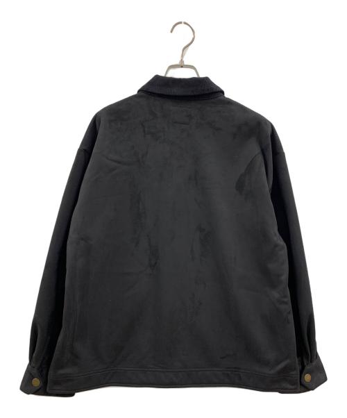 RVCA（ルーカ）RVCA (ルーカ) RVCA　ECO SUEDE JKT ブラック サイズ:Sの古着・服飾アイテム