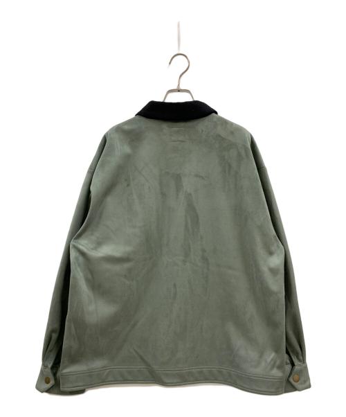 RVCA（ルーカ）RVCA (ルーカ) RVCA　ECO SUEDE JKT オリーブ サイズ:Mの古着・服飾アイテム