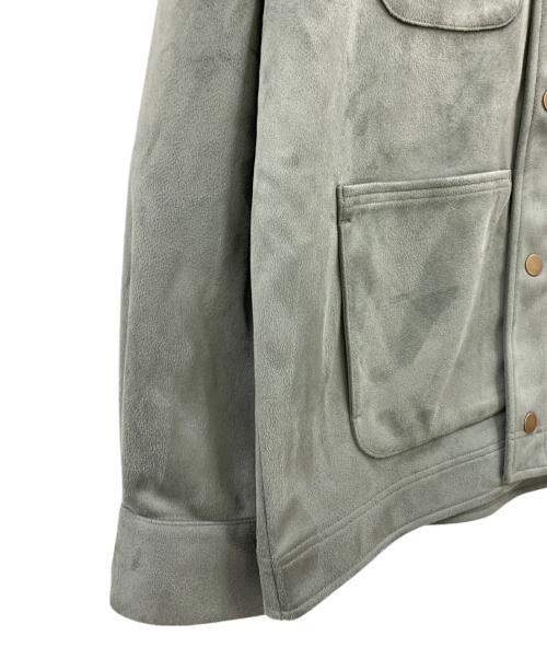 RVCA（ルーカ）RVCA (ルーカ) RVCA　ECO SUEDE JKT オリーブ サイズ:Mの古着・服飾アイテム