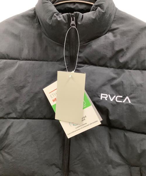 RVCA（ルーカ）RVCA (ルーカ) RVCA　MINI RVCA CROPPED PUFFER JACKET ブラック サイズ:Lの古着・服飾アイテム