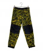 THE NORTH FACEザ ノース フェイス）の古着「THE NORTH FACE　94レイジクラシックフリースパンツ」｜イエロー×ブラック