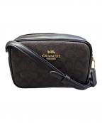 COACHコーチ）の古着「ショルダーバッグ」｜ブラウン×ブラック