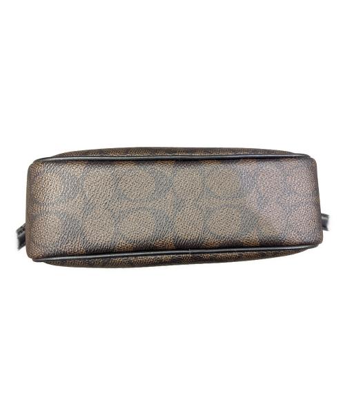 COACH（コーチ）COACH (コーチ) ショルダーバッグ ブラウン×ブラックの古着・服飾アイテム