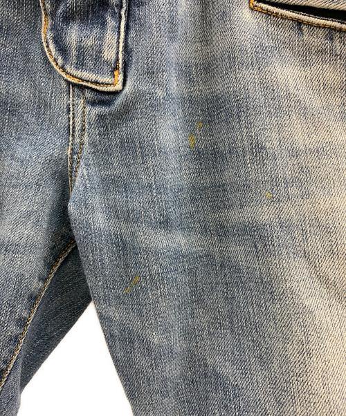 BALMAIN（バルマン）BALMAIN (バルマン) BALMAIN　バイカーデニムパンツ インディゴ サイズ:W33の古着・服飾アイテム