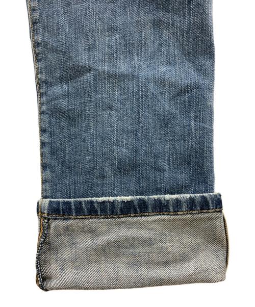 BALMAIN（バルマン）BALMAIN (バルマン) BALMAIN　バイカーデニムパンツ インディゴ サイズ:W33の古着・服飾アイテム