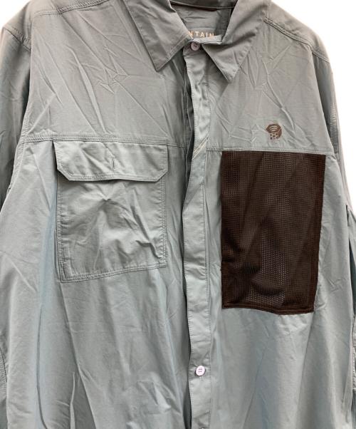 PERTEX（パーテックス）PERTEX (パーテックス) PERTEX　長袖シャツ ブルー サイズ:Mの古着・服飾アイテム