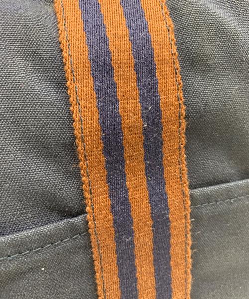 HERMES（エルメス）HERMES (エルメス) HERMES　ハンドバッグ ネイビー×ブラウンの古着・服飾アイテム