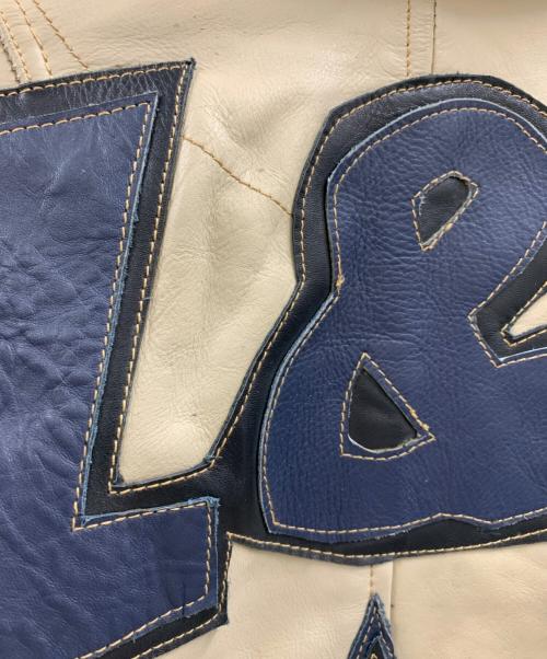 ZINO&JUDY（ZINO＆JUDY）ZINO&JUDY (ZINO＆JUDY) ZINO&JUDY レザージャケット ネイビー サイズ:Mの古着・服飾アイテム