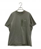 ARC'TERYXアークテリクス）の古着「ARC'TERYX　半袖カットソー」｜オリーブ