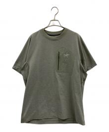 ARC'TERYX（アークテリクス）の古着「ARC'TERYX　半袖カットソー」｜オリーブ