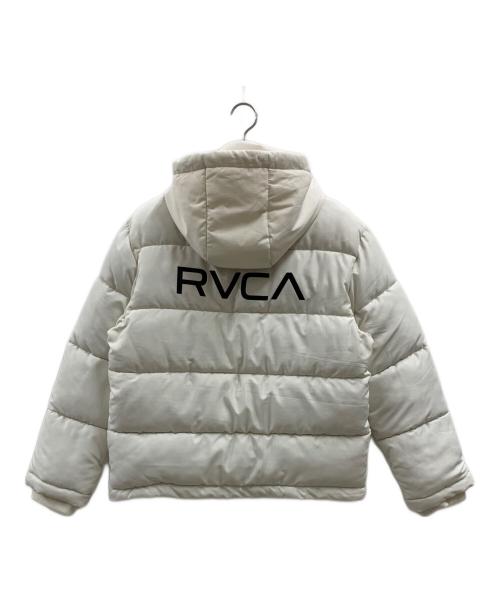 RVCA（ルーカ）RVCA (ルーカ) RVCA 中綿ジャケット ホワイト サイズ:Sの古着・服飾アイテム