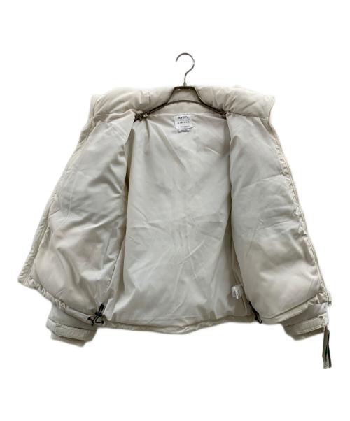 RVCA（ルーカ）RVCA (ルーカ) RVCA 中綿ジャケット ホワイト サイズ:Sの古着・服飾アイテム