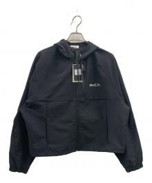 RVCA（ルーカ）の古着「RVCA　ジップジャケット」｜ブラック