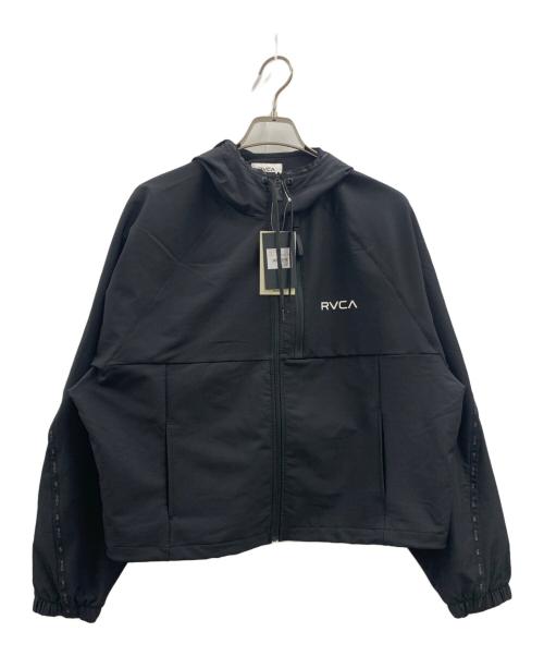 RVCA（ルーカ）RVCA (ルーカ) RVCA　ジップジャケット ブラック サイズ:Lの古着・服飾アイテム
