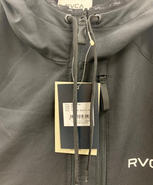 RVCA（ルーカ）RVCA (ルーカ) RVCA　ジップジャケット ブラック サイズ:Lの古着・服飾アイテム