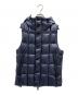 nano・universe（ナノ・ユニバース）の古着「nano・universe　西川ダウン　ダウンベスト」｜ネイビー