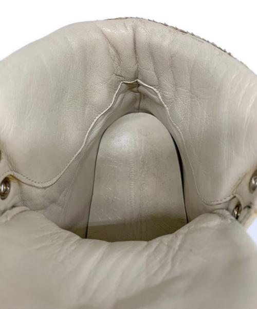 GUCCI（グッチ）GUCCI (グッチ) GUCCI　ハイカットスニーカー ブラック×ベージュ サイズ:7の古着・服飾アイテム