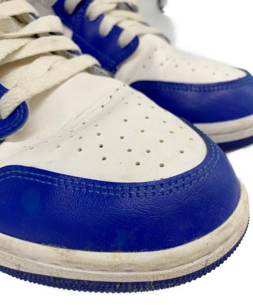 NIKE（ナイキ）NIKE (ナイキ) NIKE　ハイカットスニーカー ホワイト×ブルー サイズ:28.5ｃｍの古着・服飾アイテム