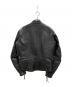 VANSON (バンソン) VANSON レザーライダースジャケット ブラック サイズ:40：31000円