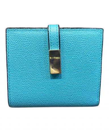 中古・古着通販】Valextra (ヴァレクストラ) スナップ付き2つ折り財布