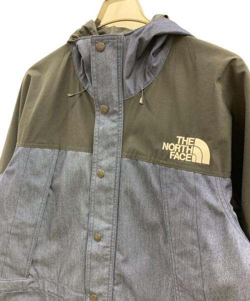THE NORTH FACE（ザ ノース フェイス）THE NORTH FACE (ザ ノース フェイス) THE NORTH FACE　MOUNTAIN LIGHT DENIM JACKET ネイビー×ブラック サイズ:Lの古着・服飾アイテム