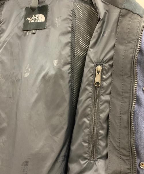 THE NORTH FACE（ザ ノース フェイス）THE NORTH FACE (ザ ノース フェイス) THE NORTH FACE　MOUNTAIN LIGHT DENIM JACKET ネイビー×ブラック サイズ:Lの古着・服飾アイテム