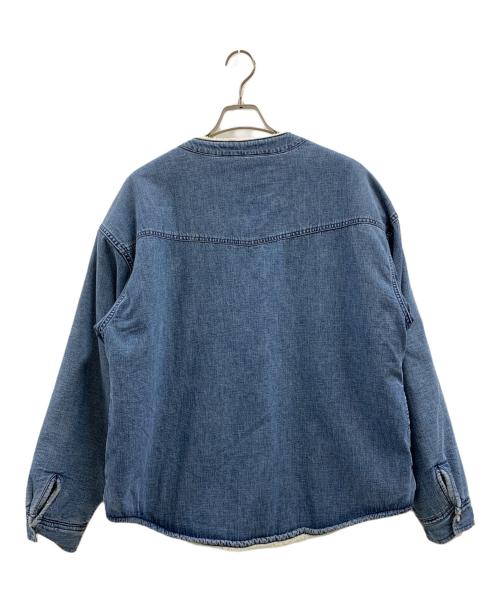 REMI RELIEF（レミレリーフ）REMI RELIEF (レミレリーフ) REMI RELIEF　裏ボアデニムジャケット ブルー サイズ:Mの古着・服飾アイテム