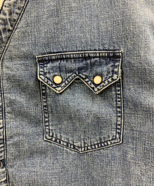 REMI RELIEF（レミレリーフ）REMI RELIEF (レミレリーフ) REMI RELIEF　裏ボアデニムジャケット ブルー サイズ:Mの古着・服飾アイテム