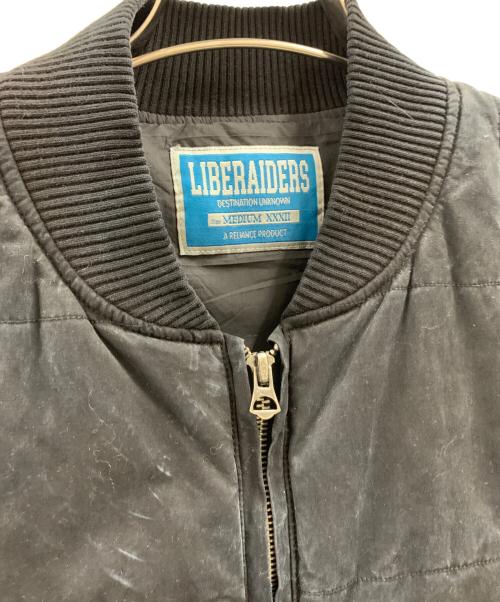 Liberaiders（リベレイダース）Liberaiders (リベレイダース) Liberaiders　中綿ベスト ブラック サイズ:Mの古着・服飾アイテム