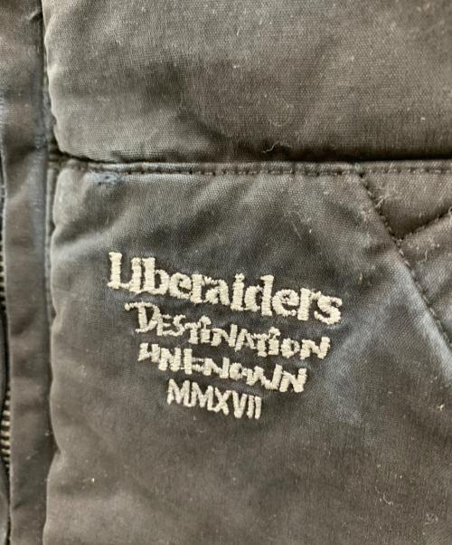 Liberaiders（リベレイダース）Liberaiders (リベレイダース) Liberaiders　中綿ベスト ブラック サイズ:Mの古着・服飾アイテム