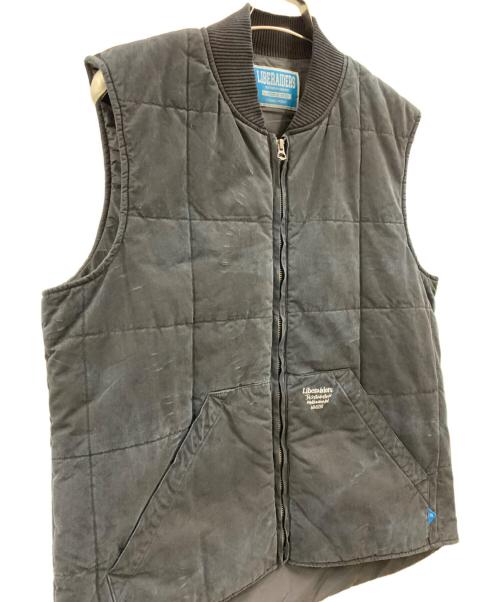 Liberaiders（リベレイダース）Liberaiders (リベレイダース) Liberaiders　中綿ベスト ブラック サイズ:Mの古着・服飾アイテム