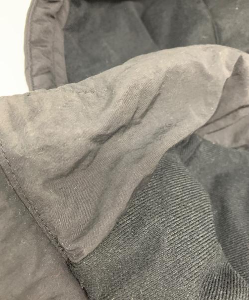 WIND AND SEA（ウィンダンシー）WIND AND SEA (ウィンダンシー) WIND AND SEA　ロゴ入り中綿ジャケット ブラック サイズ:Sの古着・服飾アイテム