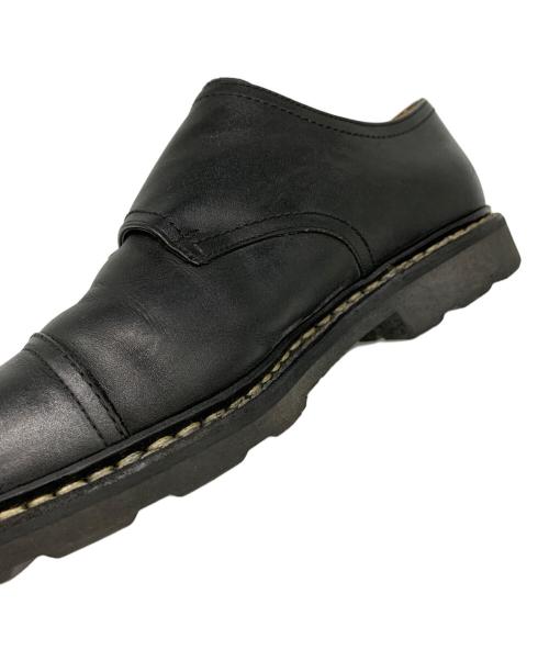 PARABOOT（パラブーツ）PARABOOT (パラブーツ) PARABOOT　ダブルモンクストラップシューズ ブラック サイズ:7の古着・服飾アイテム