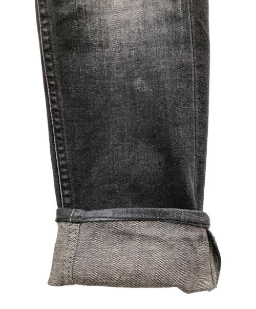 Denham（デンハム）Denham (デンハム) ダメージ加工スキニーデニムパンツ ブラック サイズ:W29の古着・服飾アイテム