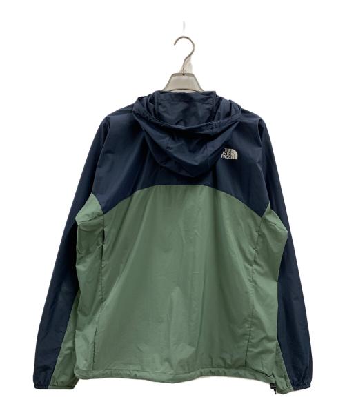 THE NORTH FACE（ザ ノース フェイス）THE NORTH FACE (ザ ノース フェイス) THE NORTH FACE　マウンテンパーカー ネイビー×グリーン サイズ:XXLの古着・服飾アイテム