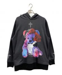 TRAVAS TOKYO（トラバス トーキョー/トラヴァス トウキョウ）の古着「プルオーバーパーカー」｜チャコールグレー