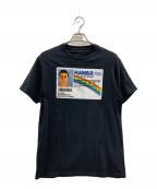 SUPERBADスーパーバッド）の古着「SUPERBAD　プリントTシャツ」｜ブラック