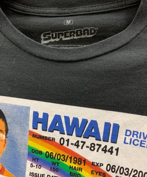 SUPERBAD（スーパーバッド）SUPERBAD (スーパーバッド) SUPERBAD　プリントTシャツ ブラック サイズ:Mの古着・服飾アイテム