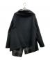 Midi-Umi (ミディウミ) Midi-Umi　リバーシブルドレープコート ブラック サイズ:FREE：6000円