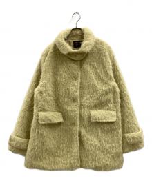 KASTANE（カスタネ）の古着「Kastane　シャギーコート」｜イエロー