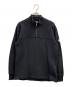 Pyrenex（ピレネックス）の古着「Pyrenex　ハーフジップスウェット」｜ブラック