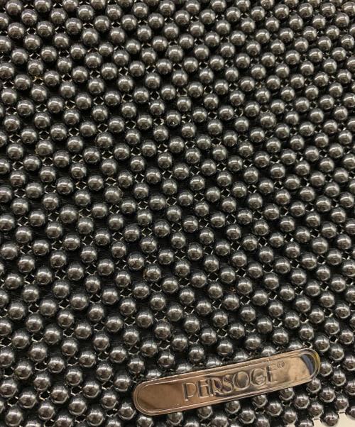 PERSOGE（PERSOGE）PERSOGE (PERSOGE) PERSOGE　ハンドバッグ ブラックの古着・服飾アイテム