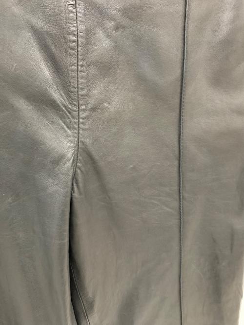 BACCA（バッカ）BACCA (バッカ) 羊革サロペット ブラック サイズ:36の古着・服飾アイテム