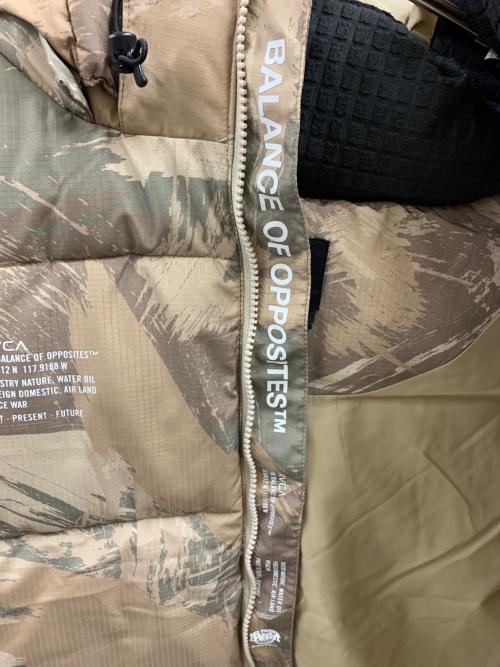 RVCA（ルーカ）RVCA (ルーカ) PUFFER VEST ブラウン サイズ:XLの古着・服飾アイテム