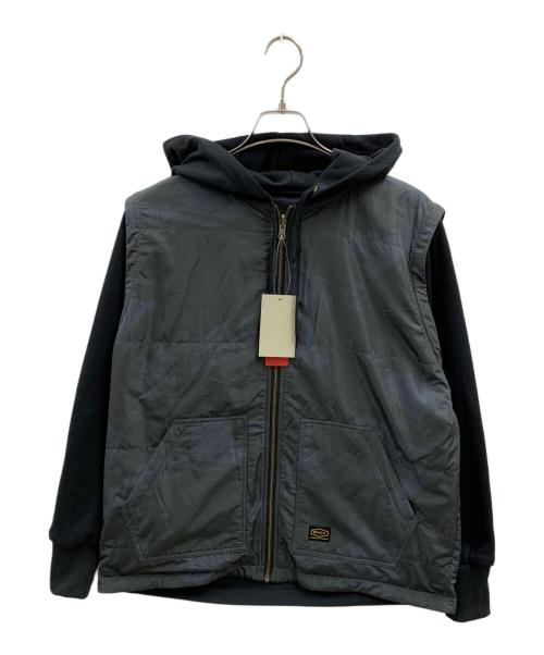 RVCA（ルーカ）RVCA (ルーカ) GRANT PUFFER REVERSIBLE ZIP HD ブラック サイズ:Sの古着・服飾アイテム