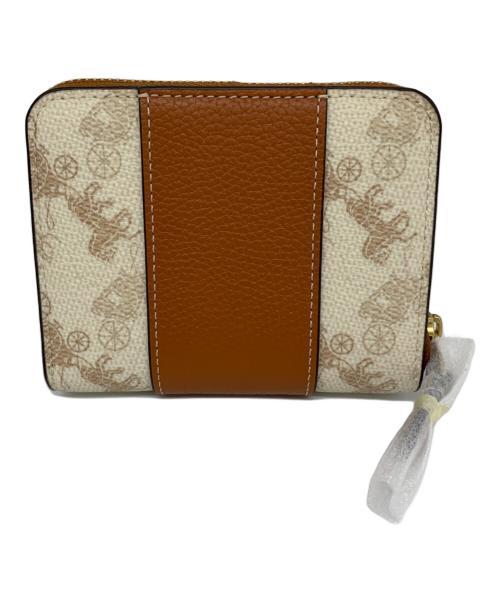 COACH（コーチ）COACH (コーチ) COACH　2つ折り財布 ブラウンの古着・服飾アイテム
