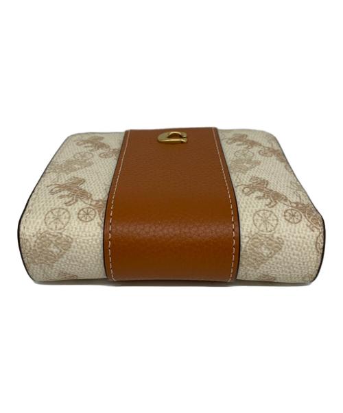 COACH（コーチ）COACH (コーチ) COACH　2つ折り財布 ブラウンの古着・服飾アイテム