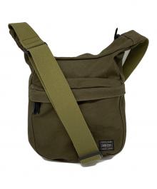 PORTER（ポーター）の古着「PORTER　。ショルダーバッグ」｜カーキ